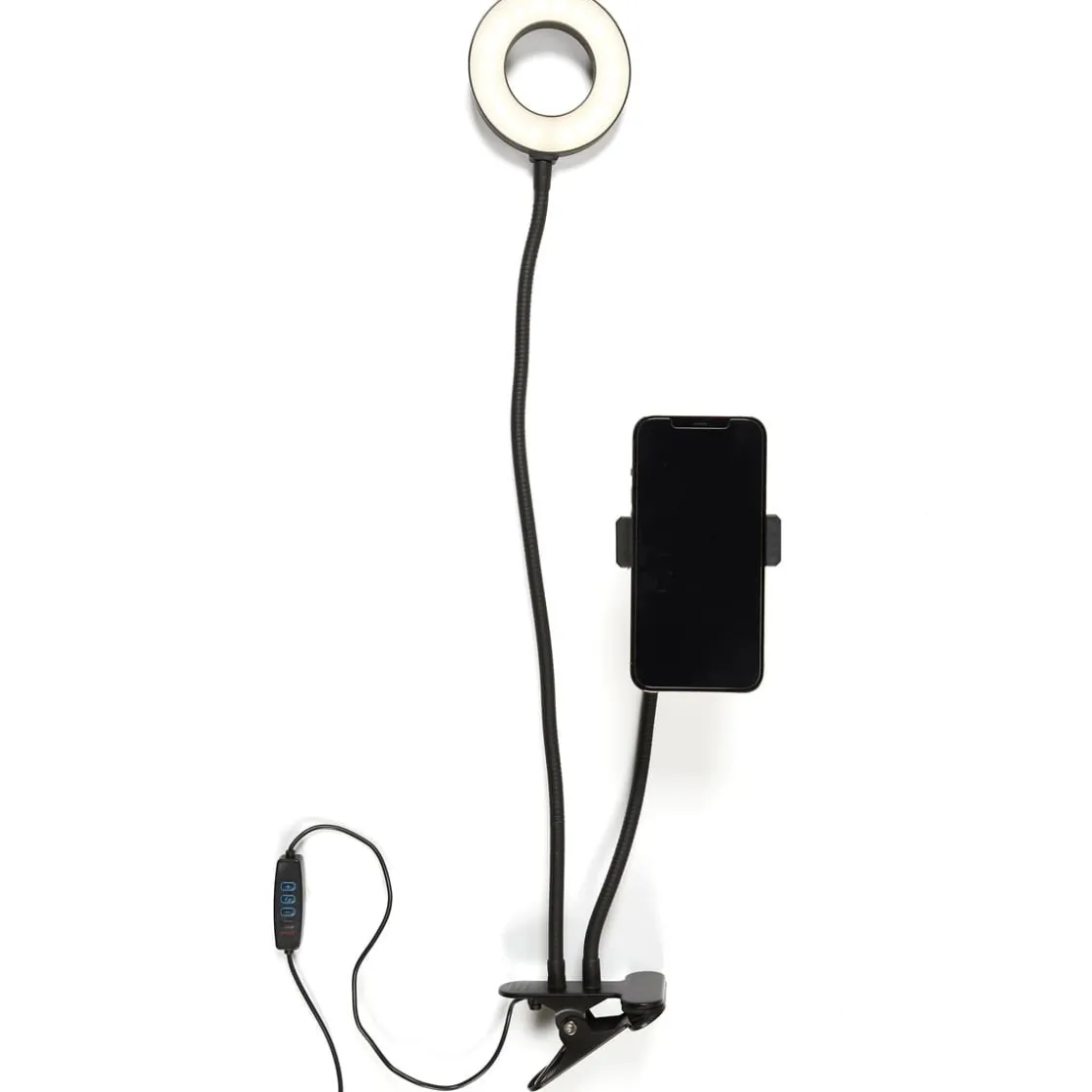La Chaise Longue Accessoires|Accessoires Smartphone-ANNEAU LUMINEUX SELFIE CLIP