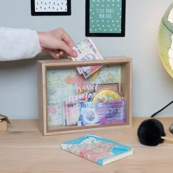 La Chaise Longue Déco-BOITE A BILLETS JUST GO