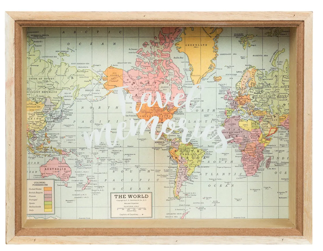 La Chaise Longue Déco-BOITE A BILLETS JUST GO