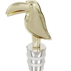 La Chaise Longue Vin & Champagne-BOUCHON VIN METAL TOUCAN