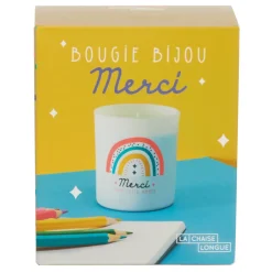 La Chaise Longue Senteurs-BOUGIE BIJOU MERCI POUR CETTE ANNEE