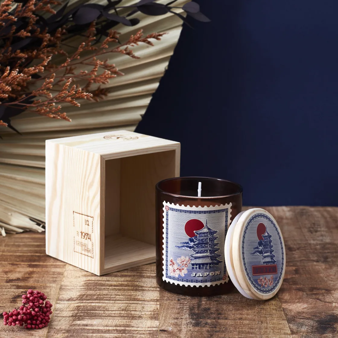 La Chaise Longue Senteurs-BOUGIE SENTEUR DU MONDE JAPON