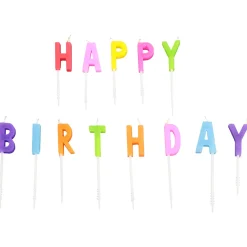 La Chaise Longue Célébration-BOUGIES HAPPY BIRTHDAY