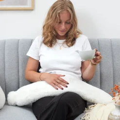 La Chaise Longue Cocoon-BOUILLOTTE LONGUE FAUSSE FOURRURE