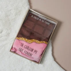 La Chaise Longue Cocoon-BOUILLOTTE TABLETTE CHOCOLAT