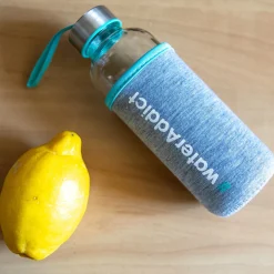 La Chaise Longue Boissons & Cocktails-BOUTEILLE WATER ADDICT BLEU