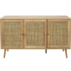 La Chaise Longue Mobilier-BUFFET 3 PORTES BALI