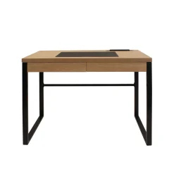 La Chaise Longue Mobilier-BUREAU EN BOIS ET METAL