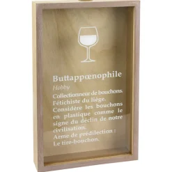 La Chaise Longue Vin & Champagne-CADRE BOUCHON ADDICT