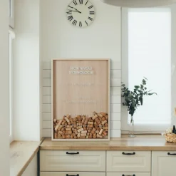 La Chaise Longue Vin & Champagne-CADRE COLLECTIONNEUR DE BOUCHONS XXL