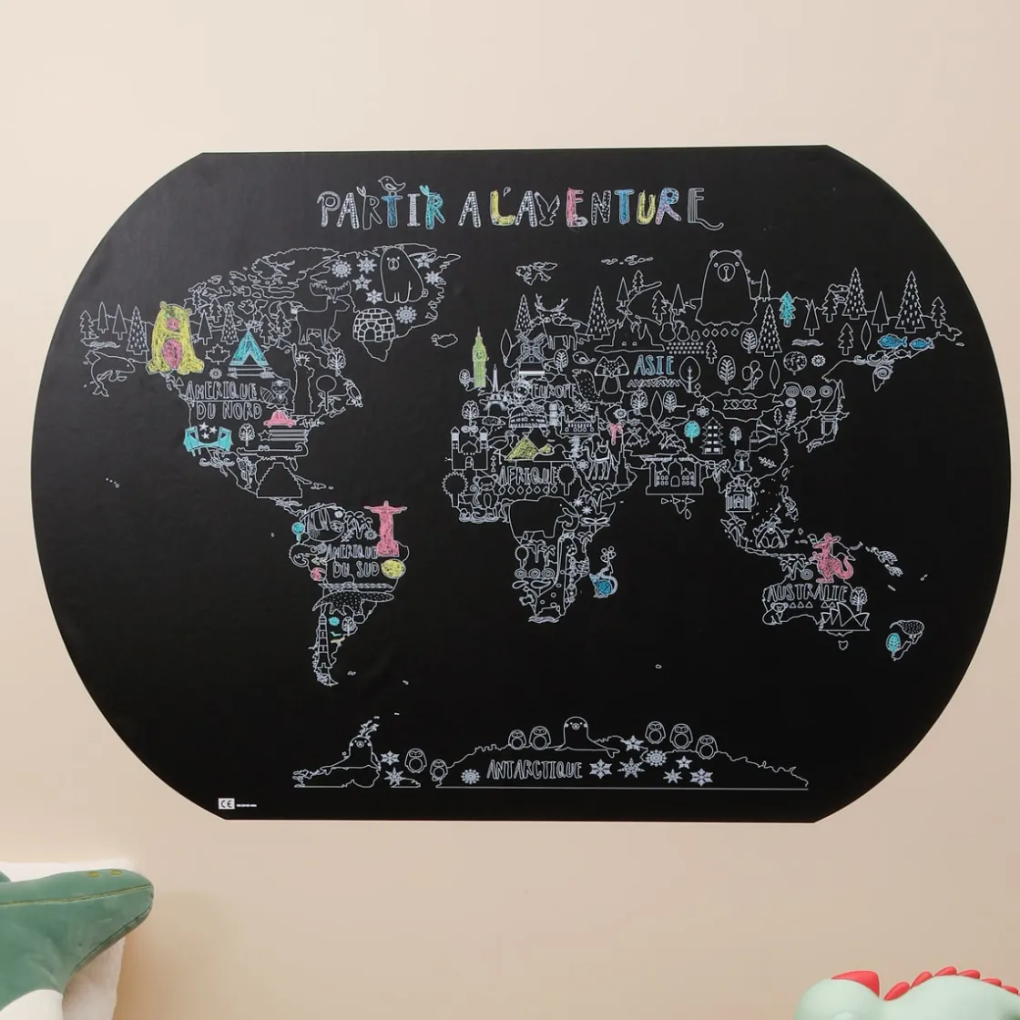 La Chaise Longue Loisirs & Entretien-CARTE A COLORIER A LA CRAIE