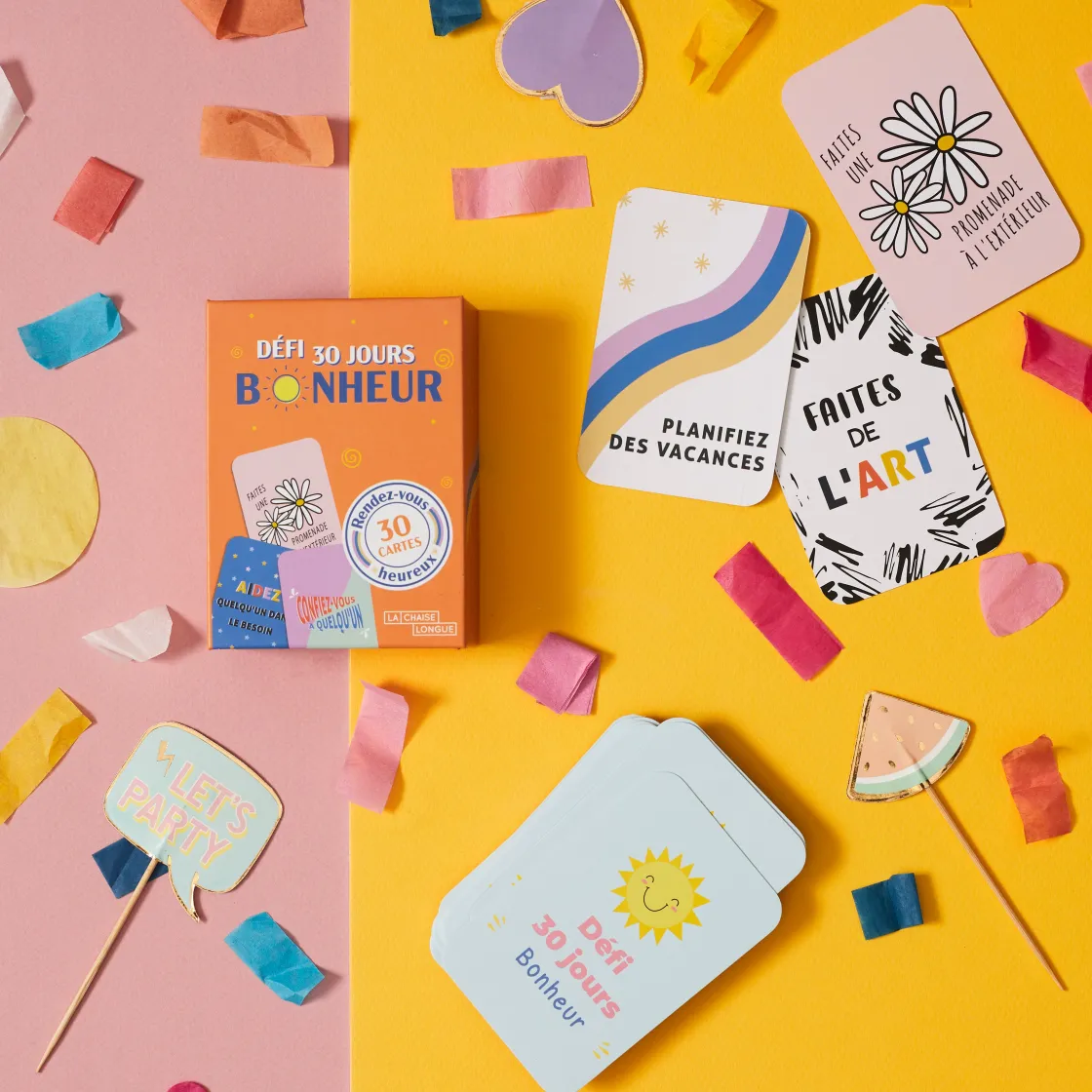 La Chaise Longue Jeux-CARTES CHALLENGE BONHEUR