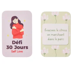 La Chaise Longue Jeux-CARTES CHALLENGE SELF LOVE