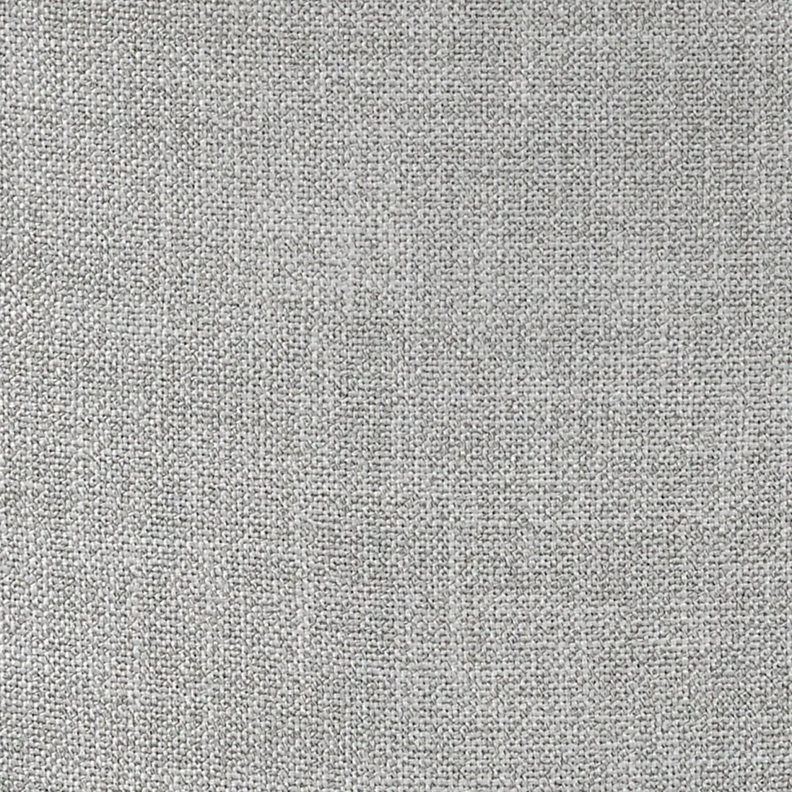 La Chaise Longue Mobilier-CHAISE ELEONOR NOIR TISSU GRIS - Lot de 2