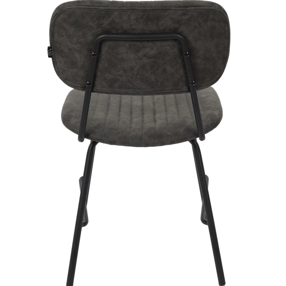 La Chaise Longue Mobilier-CHAISE TAYLOR GRIS - Lot de 2