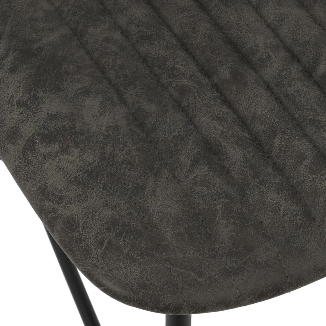 La Chaise Longue Mobilier-CHAISE TAYLOR GRIS - Lot de 2