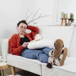 La Chaise Longue Cocoon-CHAUSSETTES JACQUARD FOREST FOLL