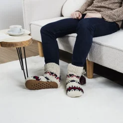 La Chaise Longue Cocoon-CHAUSSETTES JACQUARD FOREST FOLL