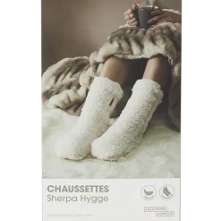 La Chaise Longue Cocoon-CHAUSSETTES SHERPA HYGGE