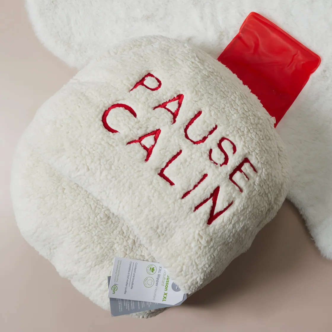 La Chaise Longue Cocoon-CHAUSSON CHAUFFANT PAUSE CALIN XXL