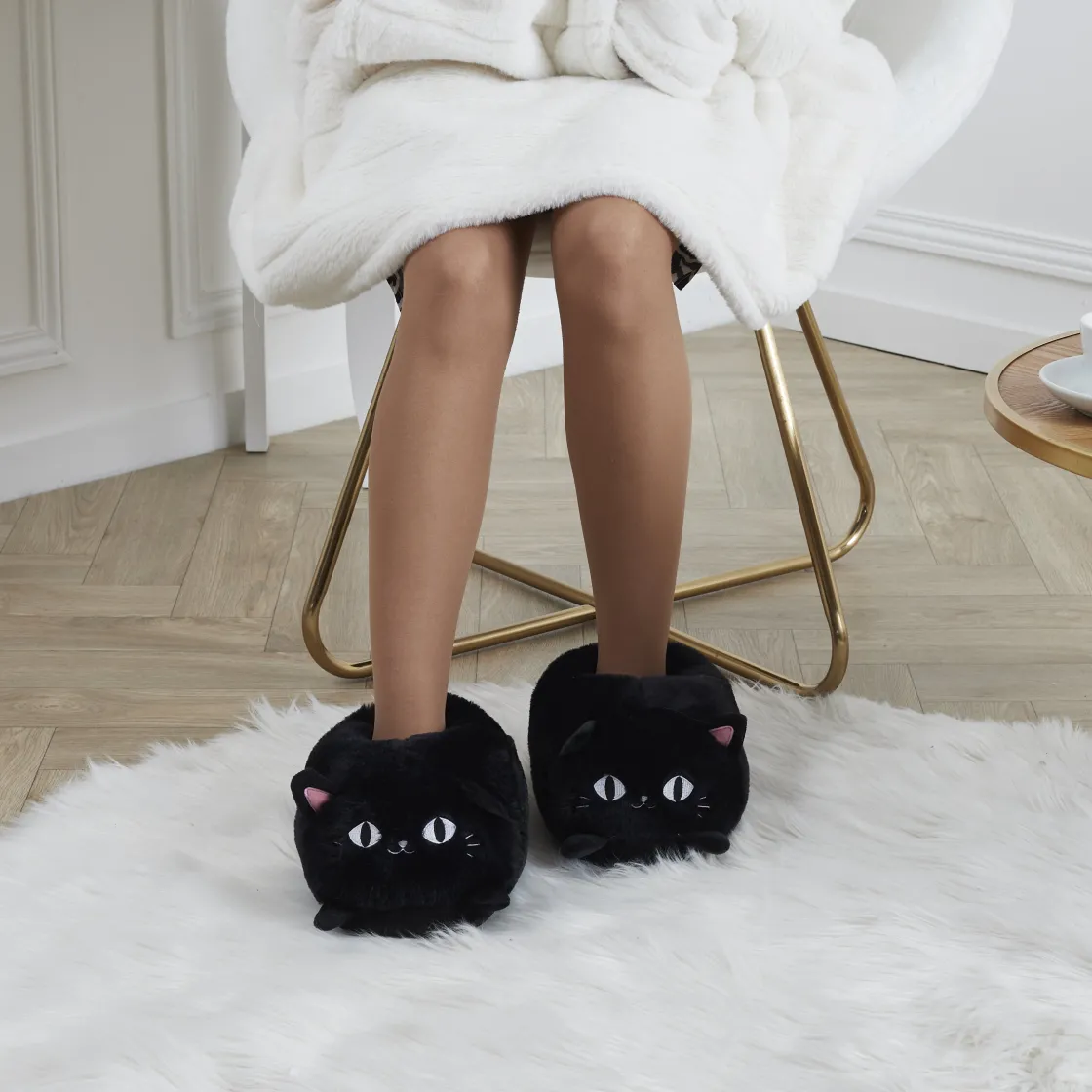 La Chaise Longue Cocoon-CHAUSSONS CHAT