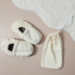 La Chaise Longue Cocoon-CHAUSSONS THERMO RELAXANTS BLANCS