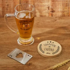 La Chaise Longue Pique-nique & Barbecue|Boissons & Cocktails-COFFRET BIERE POUR LE CHAMPION DE L APERO