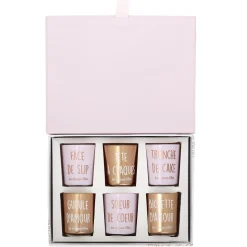 La Chaise Longue Senteurs-COFFRET BOUGIE MOTS DOUX