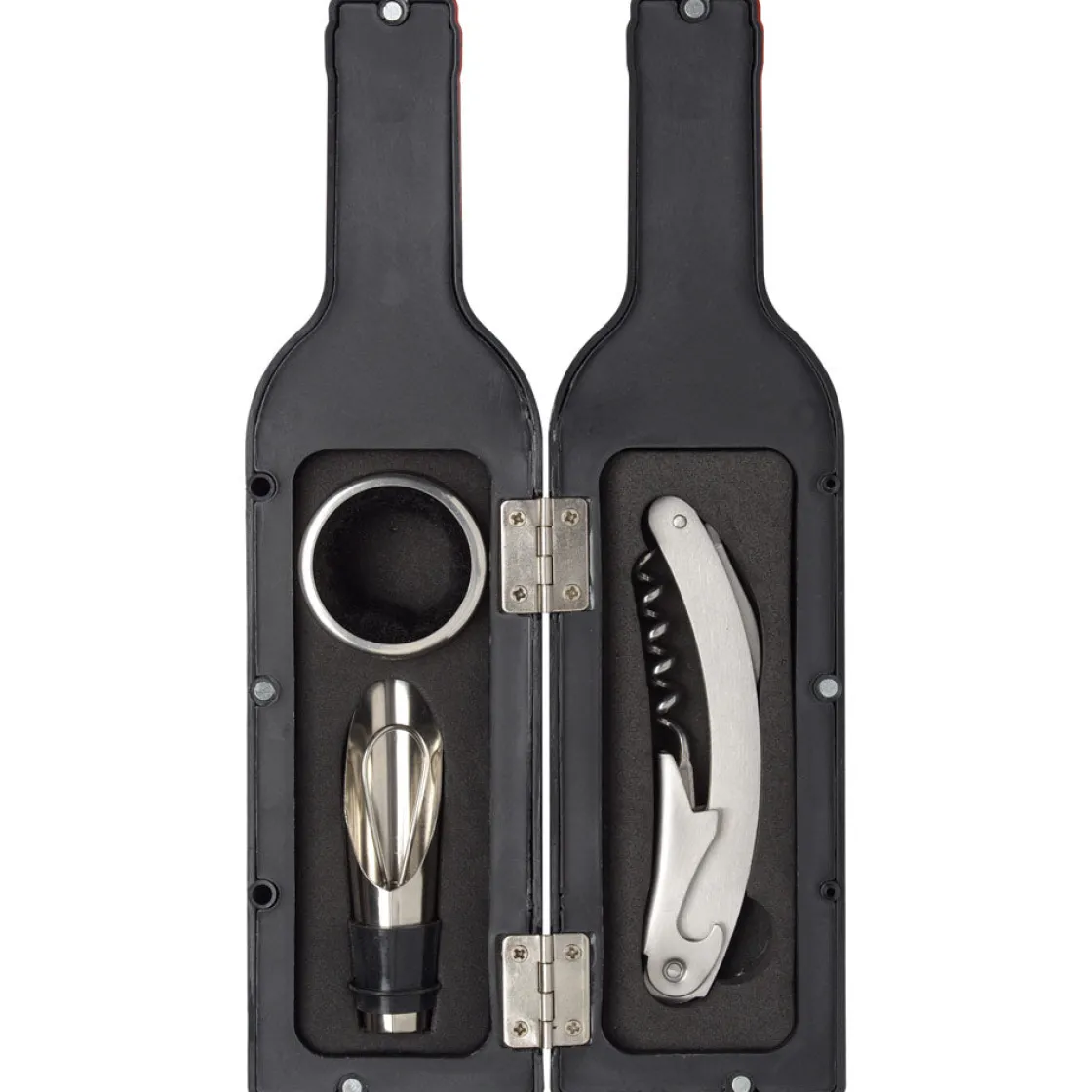 La Chaise Longue Vin & Champagne-COFFRET BOUTEILLE 3 ACCESSOIRES