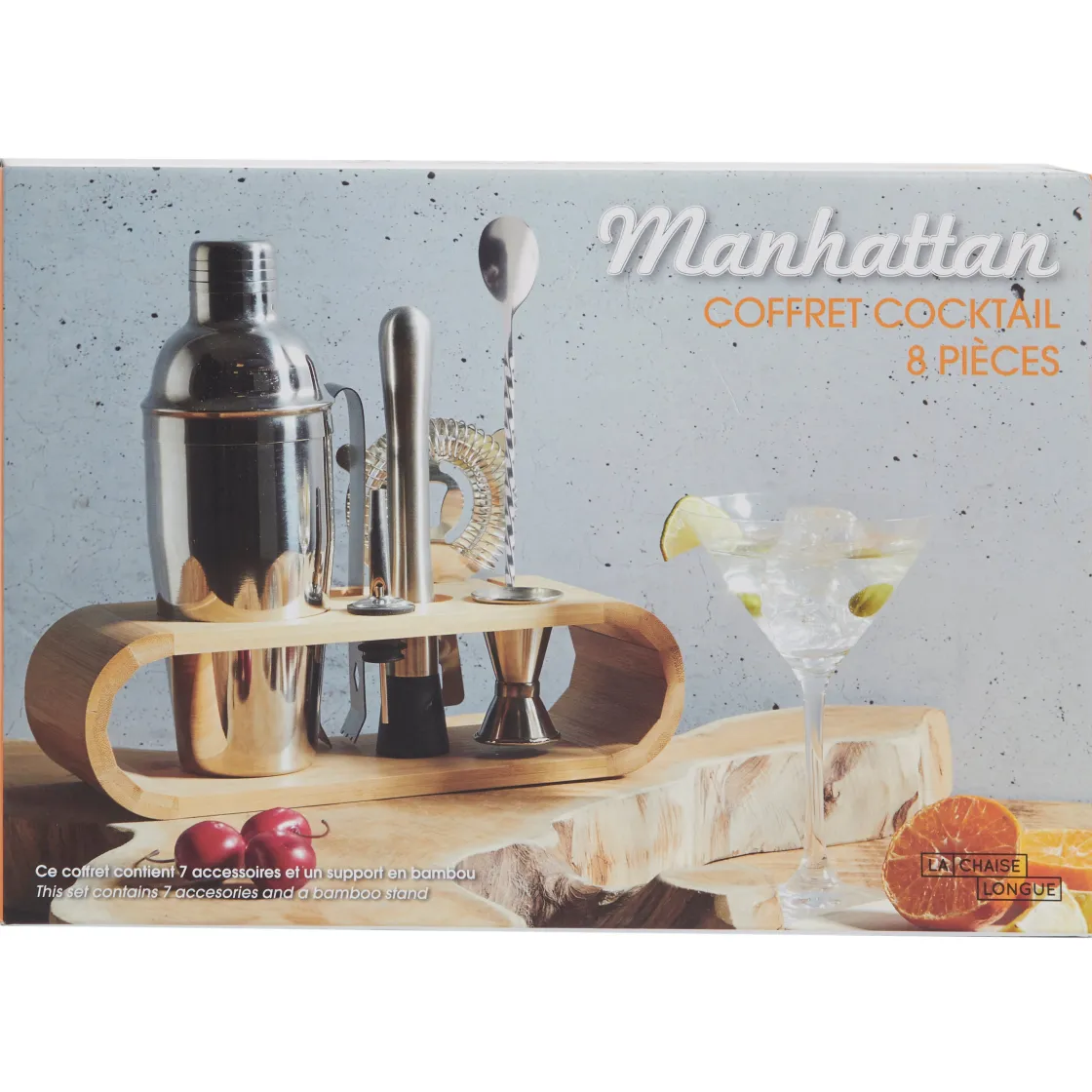 La Chaise Longue Boissons & Cocktails-COFFRET COCKTAIL BAMBOU