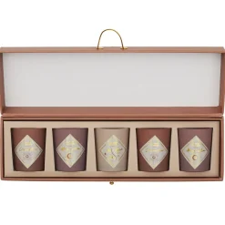 La Chaise Longue Senteurs-COFFRET DE 5 BOUGIES BOHEME