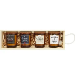 La Chaise Longue Senteurs-COFFRET DE 4 BOUGIES WHISKY
