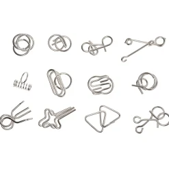 La Chaise Longue Jeux-COFFRET DE 12 CASSE TETES