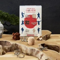 La Chaise Longue Jeux-COFFRET DE 6 CASSE TETES GUERRIERS JAPONAIS