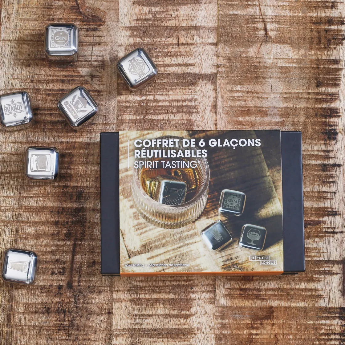 La Chaise Longue Boissons & Cocktails-COFFRET DE 6 GLACONS SPIRIT TASTING