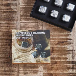 La Chaise Longue Boissons & Cocktails-COFFRET DE 6 GLACONS SPIRIT TASTING