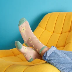 La Chaise Longue Mode-COFFRET DE 3 PAIRES DE CHAUSSETTES FLOWER POWER