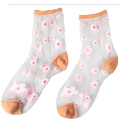 La Chaise Longue Mode-COFFRET DE 3 PAIRES DE CHAUSSETTES FLOWER POWER