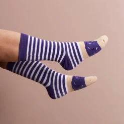 La Chaise Longue Mode-COFFRET DE 2 PAIRES DE CHAUSSETTES DONUT ASSORTIES