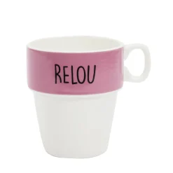 La Chaise Longue Thé & Café-COFFRET DE 4 TASSES A CAFE GRELUCHE MORUE