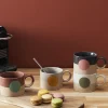 La Chaise Longue Thé & Café-COFFRET DE 4 TASSES BOHEME