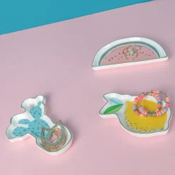 La Chaise Longue Déco-COFFRET DE 3 VIDES POCHES LIFE IS GREEN