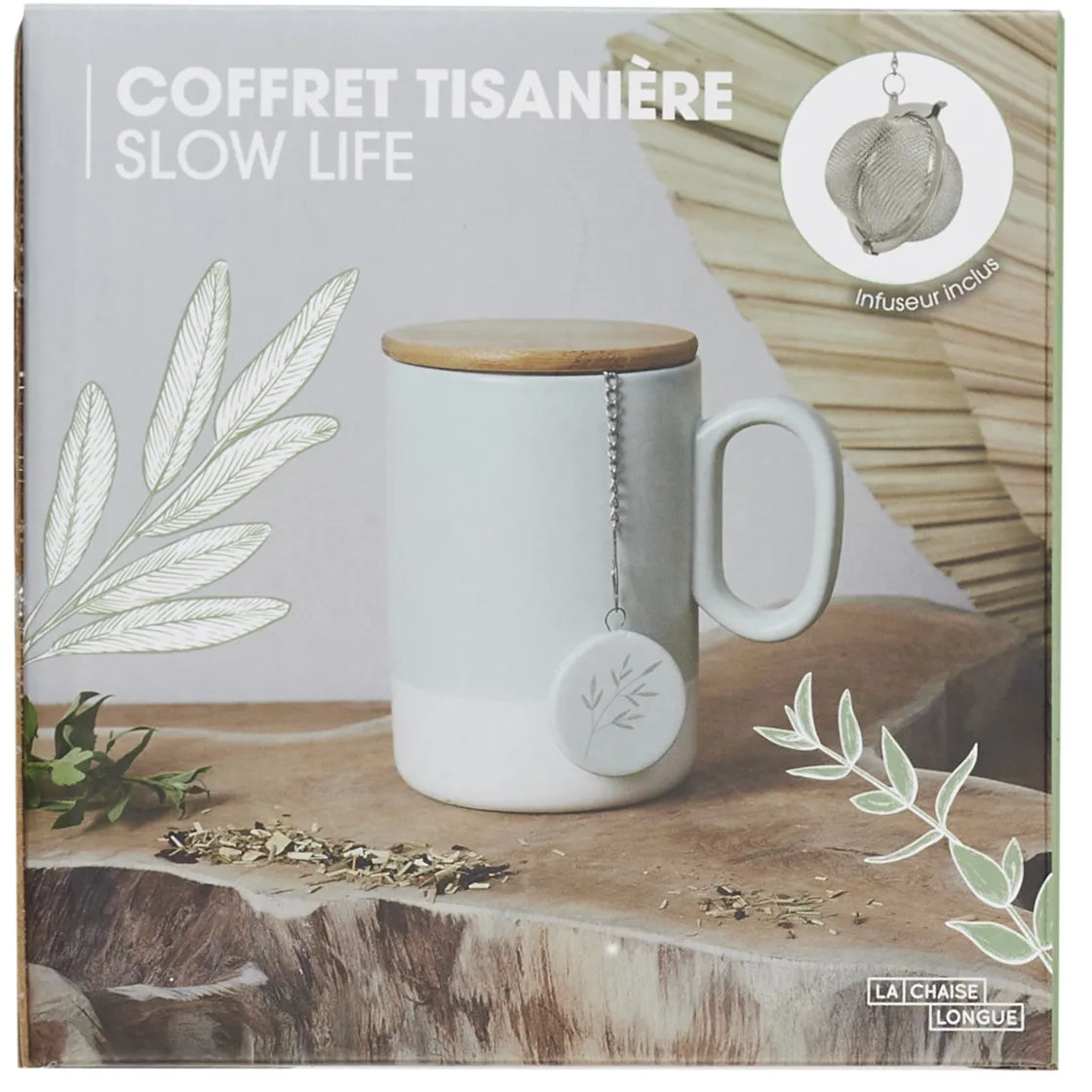 La Chaise Longue Thé & Café-COFFRET TISANIERE SLOW LIFE