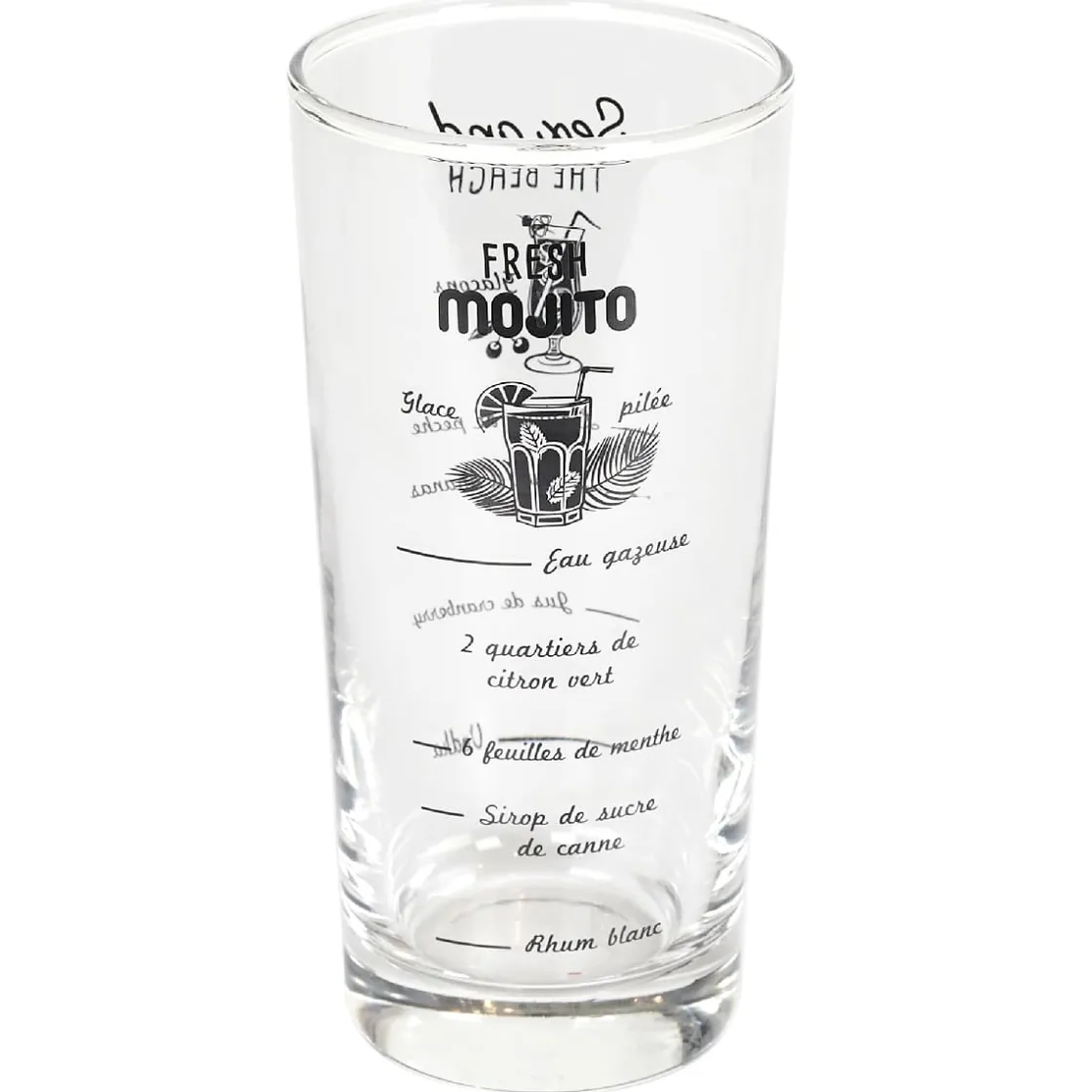 La Chaise Longue Boissons & Cocktails-COFFRET VERRES RECETTES COCKTAILS