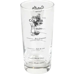 La Chaise Longue Boissons & Cocktails-COFFRET VERRES RECETTES COCKTAILS