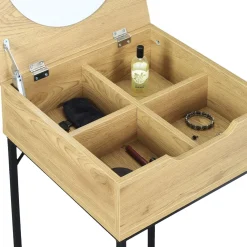 La Chaise Longue Mobilier-COIFFEUSE ABBOTT BOIS