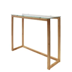 La Chaise Longue Mobilier-CONSOLE EN VERRE