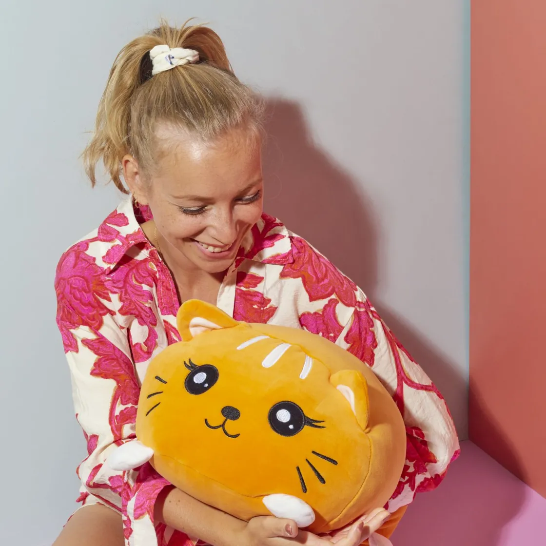 La Chaise Longue Cocoon-COUSSIN CHAT ROUX