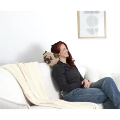 La Chaise Longue Cocoon-COUSSIN VIBRANT BOULEDOGUE