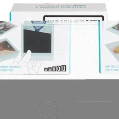 La Chaise Longue Boissons & Cocktails-DESSOUS DE VERRES PHOTO 4 PCS